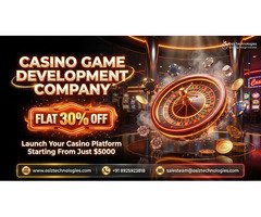 Launch Your Casino Gaming Platform & Start Earning Instantly - Flat 30% OFF!