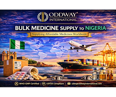 Pharmaceutical Supplier and Wholesaler to Nigeria - Oddway