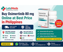 Affordable Osimertinib 80 mg Supplier in Philippines