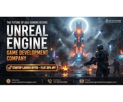 Step into AAA Game Development with Unreal Engine Experts - Flat 30% Startup Deal
