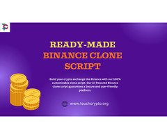 Binance Clone Script Development Company | TouchCrypto
