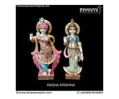 Buy Designer Radha Krishna Marble Murti for Gifting