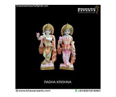 Buy Designer Radha Krishna Marble Murti for Gifting