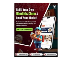 UberEats Clone  – Build a Scalable Food Delivery Business Fast