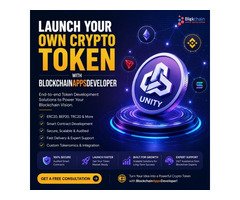 Launch Your Own Crypto Token with BlockchainAppsDeveloper