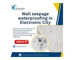 Wall seepage waterproofing in Electronic City