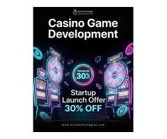 Launch Your Casino Gaming Platform with 30% Startup Offer