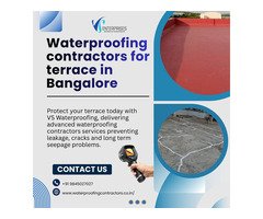 Waterproofing contractors for terrace in Bangalore