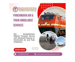 Secure Reliable Medical Assistance with a Single Call to Panchmukhi Air Ambulance Services i