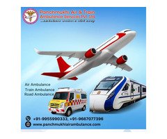 Panchmukhi Hi Tech Train Ambulance in Patna-completely ICU setting for your convenience