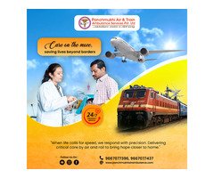 Panchmukhi Best Patient Shifting Ambulance in Ranchi- allowing patients to stay Stable