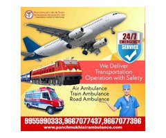 The Panchmukhi Air Ambulance Service in Patna Team Efficiently Manages Medical Emergencies