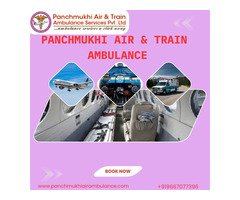 Guaranteed Safety can be Witnessed during Medical Transfer via Panchmukhi Air Ambulance in Ranchi
