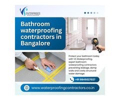 Bathroom waterproofing contractors in Bangalore