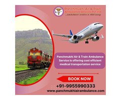 In a medical emergency, Panchmukhi Air Ambulance Service in Chennai provides excellent medical trans