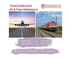 Panchmukhi Air Ambulance Service in Varanasi helps meet the needs of patients during critical emerge