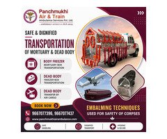 Panchmukhi Air Cargo Dead Body Transfer in Bangalore – Hygienic and sanitized corpse transport