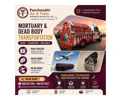 Panchmukhi Body Freezer Box Transfer in Kolkata- quick document handling support