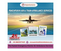 You are in Safer Hands while Traveling via Panchmukhi Air Ambulance Service in Patna