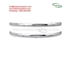 VW Beetle blade style (1955-1972) bumpers by stainless steel new