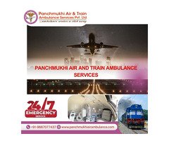 ICU Panchmukhi Air Ambulance in Delhi Arranges Relocation with Details Matching Your Needs