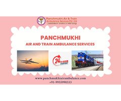 Get Continuous Patient Care Onboard Panchmukhi Air Ambulance Service in Kolkata