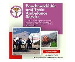Use top-level Panchmukhi Air Ambulance Service in Ranchi at the lowest fee