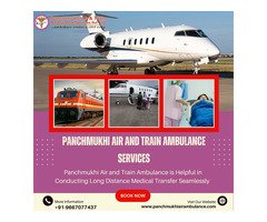 Panchmukhi Air Ambulance in Mumbai provides timely and safe medical transportation services