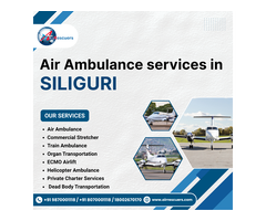 Siliguri Air Ambulance – Instant Critical Response