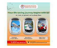Panchmukhi Train Ambulance from Delhi- rapid response rail ambulance
