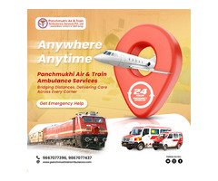 Panchmukhi Hi Tech Air and Train Ambulance in Mumbai- guaranteed support and care given