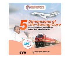Panchmukhi ICU Air and Train Ambulance in Chennai- assistance and care given throughout the journey