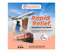 Panchmukhi Air and Train Ambulance in Varanasi- Seamless inter City transfer