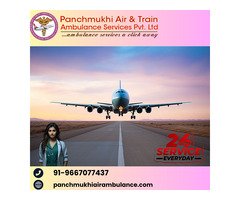 Panchmukhi Air Ambulance Services in Hyderabad Guarantee In-Flight ICU-like Facilities