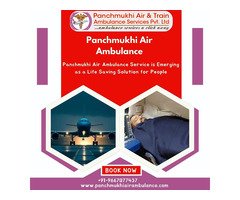 Panchmukhi Air Ambulance Service in Ranchi provides patients with optimal solutions tailored to thei