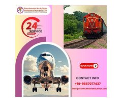 Panchmukhi Air Ambulance Service in Kolkata provides 24-hour, case-specific assistance