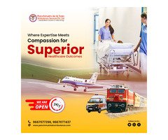 Panchmukhi Emergency Train Ambulance in Patna – relocation arranged safely