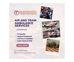 Panchmukhi Low Cost Train Ambulance in Ranchi – financially non straining medical transport
