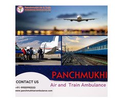 Panchmukhi Air Ambulance in Hyderabad Transports Critical Patients from One Location to Another with