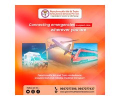 Panchmukhi Train Ambulance in Patna- medical transport with advanced healthcare facilities
