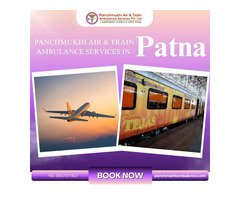 Choose Panchmukhi Air Ambulance to Transport Critical Patients from Patna to Delhi