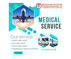 Panchmukhi Air Ambulance Service in Delhi Offers Seamless Medical Transportation