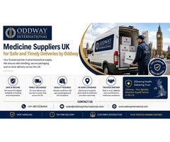 Bulk Buy Medicine Suppliers UK for Global Pharmaceutical Buyers – Oddway