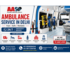 24/7 Ambulance Service in Delhi