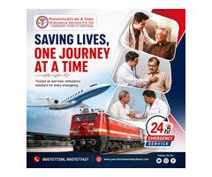 Panchmukhi Train Ambulance from Patna- authenticity maintained while organizing the transfer