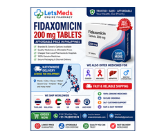 Get Fidaxomicin 200 mg Tablets Delivered Anywhere in the Philippines