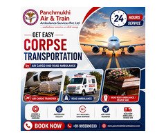 Panchmukhi Dead Body Transfer in Delhi by Air Cargo – Speedy shifting of corpses