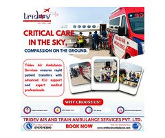 Emergency Medical Aviation Excellence: Advanced Tridev Air Ambulance Services in Mumbai Support for