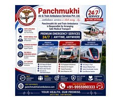Choose Panchmukhi Air Ambulance Service for Seamless Patient Transport in Hyderabad