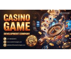 Launch Your Casino Gaming Platform Now – Flat 30% OFF | Limited Time Offer!
